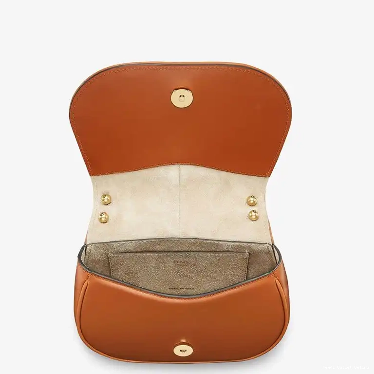Cheap Brown In Leather C'mon Fendi Calf Mini Bag 0514